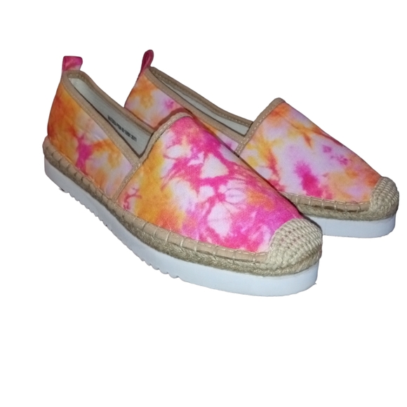 Patrizia by Spring Step Tie Dye Pull-On Espadrilles size 39 - Picture 1 of 14